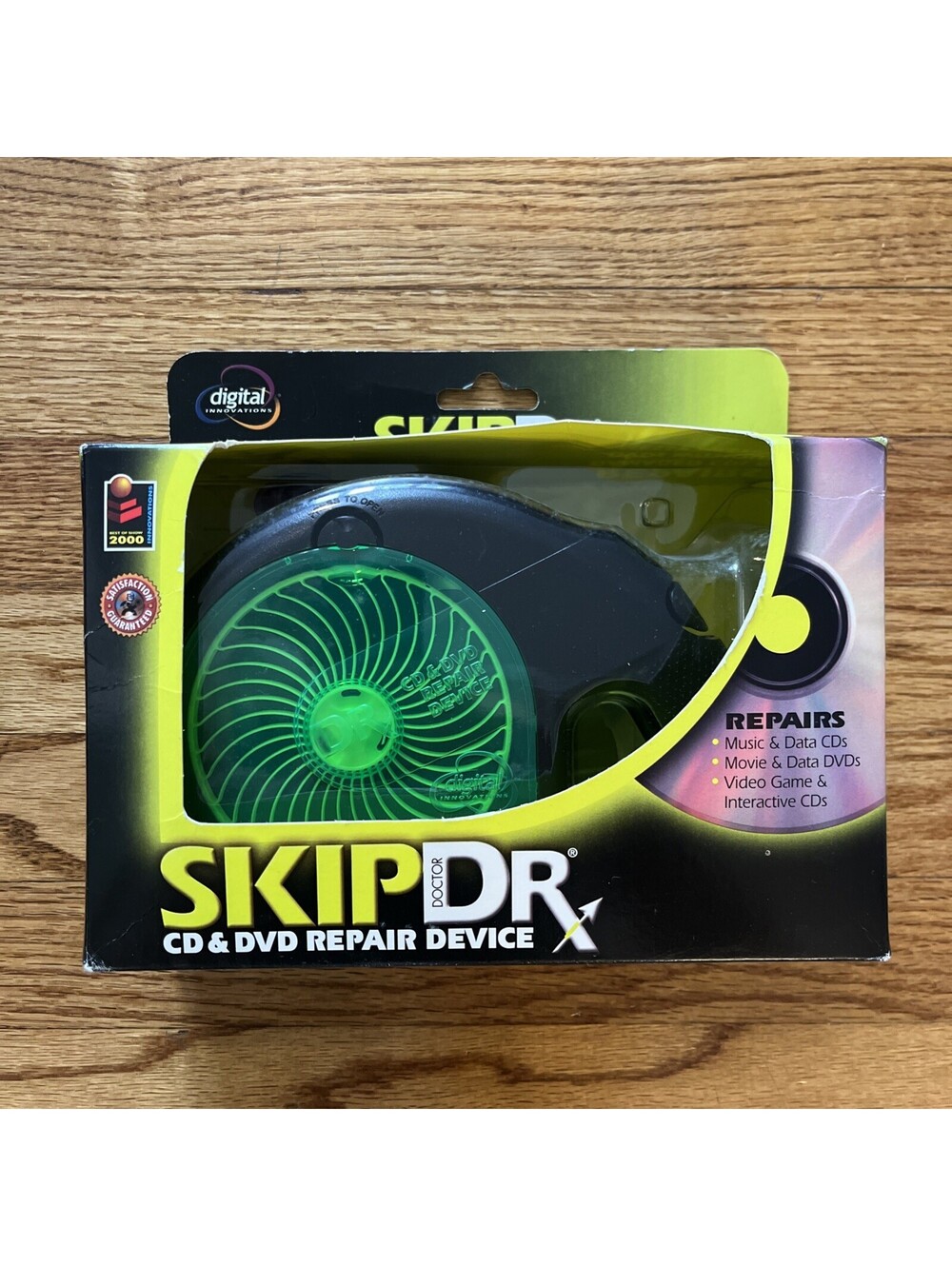 Skip Dr CD & DVD Repair Device Digital Innovations Model 10108 - New